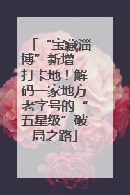 “宝藏淄博”新增一打卡地！解码一家地方老字号的“五星级”破局之路